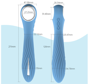 Mini Vibrador de Ondas de Choque Eléctrico Impermeable 2024, Punto G, 7 Velocidades, Sensor de Vibración, Juguete Sexual para Mujeres - Product Image 5