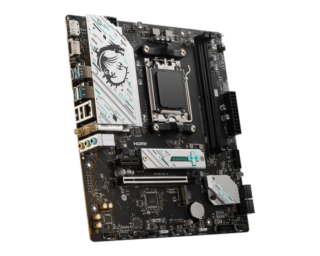 New B650M GAMING WIFI DDR5 PCIe 5.0 Slots M-ATX Motherboard Integrated for 9000/8000/7000 Desktop Processors 128GB Double