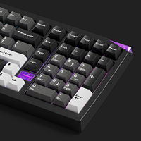 Clavier mécanique AKKO Mineral 02 OEM, format compact 1800, démontage rapide, batterie 8000 mAh, rétroéclairage RGB, taux de polling 1000 Hz, pour le gaming
