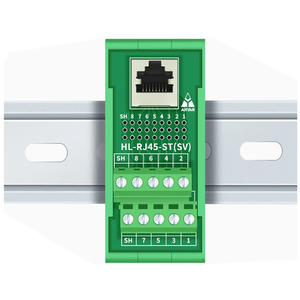 RJ45 femelle avec blindage pour visser le bornier <span class=keywords><strong>RJ</strong></span>-<span class=keywords><strong>45</strong></span> carte de dérivation adaptateur de séparateur de montage sur Rail <span class=keywords><strong>Din</strong></span> - Product Image 5