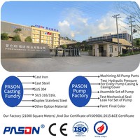-40 ℃ ~175 ℃   Pompe centrifuge API 610 en acier inoxydable pour process chimiques, applications industrielles et systèmes de climatisation
