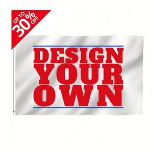 ธงโพลีเอสเตอร์สั่งทำขนาด 3x5 ฟุต ราคาส่งดี ขายดีในจีน พร้อมออกแบบตามสั่ง สำหรับโฆษณาภายนอกอาคาร - Product Image 2