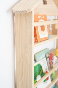 Cloud and House Design Étagère à livres en bois 3 pneus avec pour <span class=keywords><strong>chambre</strong></span> d'enfants - Product Image 5