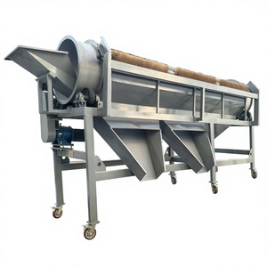 DZJX Trommel de criblage rotatif mobile sans arbre de 6 mm pour <span class=keywords><strong>terre</strong></span> de surface et compost, avec tambour de criblage pour installation de criblage - Product Image 1