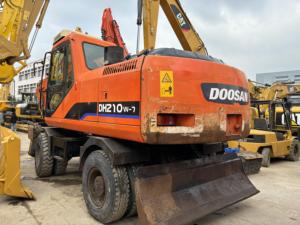 Doosan DH210W-7 колесный экскаватор dh210, колесные экскаваторы, дорожно-строительное оборудование в Китае, 21-тонный doosan210, 150 для продажи - Product Image 3