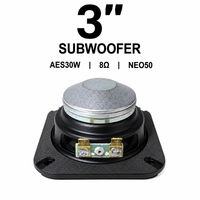 Haut-parleur compact large bande LS HDN-312-8 de 3 pouces, 60W, néodyme métallique, 8,0 ohms, pour systèmes de musique d'ambiance commerciaux