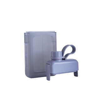 450ML preto plástico portátil Travel Mug bolso <span class=keywords><strong>Hip</strong></span> Frasco para Licor Slim Design para atividades ao ar livre como caminhadas - Product Image 3