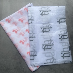 2026 Fashionable Custom <b>Printed</b> Logo Gift Tissue Wrapping Paper Clothes Boutique Box <b>Packaging</b> Paper for Clothing <b>Packaging</b> - Product Image 2