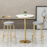 Moderner Luxus-Drehbar stuhl aus Gold leder Nordic Counter Furniture zum Essen mit hohem Küchen hocker und Steht isch