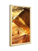 Écran d'affichage totem publicitaire Android WIFI avec lecteur vidéo LCD 43 pouces UHD 4K avec cadre en bois pour exposition commerciale, maison, magasin