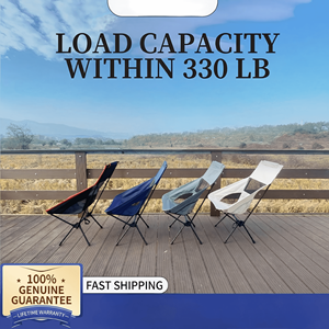 Chaise de camping pliante compacte <span class=keywords><strong>ultra</strong></span>-légère en acier inoxydable, <span class=keywords><strong>siège</strong></span> portable pour la plage et la pêche - Product Image 2