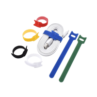 Attaches de câble en nylon double face autobloquantes et écologiques Sangles à boucle antidérapantes, réutilisables et personnalisables pour drone FPV