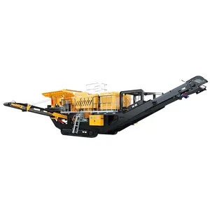 Hongwan Mining Machinery Crawler Mobile Backen brecher Backen brecher anlage CRAWL MOBILE JAW CRUSHER Crawler Typ Crawl Crushing Plant