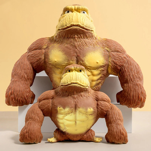 Juguete Antiestrés Gigante de Gorila para Apretar, Divertido Juguete Creativo para Aliviar la Ansiedad, Estatua Decorativa de Gorila Indestructible para Niños de 5 a 7 Años - Product Image 6