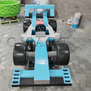 Scultura Personalizzata a Grandezza Naturale a Tema Amore: Auto da Corsa F1 in Fibra <span class=keywords><strong>di</strong></span> Vetro/Resina Dipinta a Mano per Decorazione Murale - Product Image 4