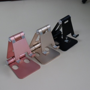 Universeller Desktop-Telefonständer aus Aluminiumlegierung Stabiler Rutschfester Handyhalter mit Individuellem Logo für Büro und Zuhause - Product Image 6