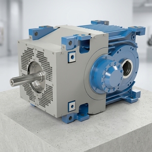 Boîte de vitesses hélicoïdale à double étage MAXXDRIVE pour la manutention de matériaux en vrac - Product Image 1