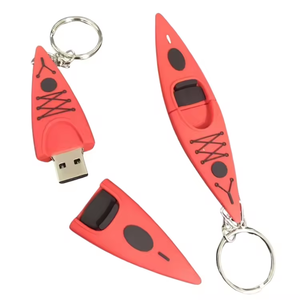 Fashionable Kayak Promotional Gifts Swivel Usb 4GB 8GB 1GB 2GB Logo Keychain USB Flash Drive Swivel Pen Drives Custom USB Logo