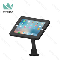 LST04-H 10 "11" col de cygne Flex Tube sécurisé tablette support de bureau tablette kiosque pour iPad kiosque présentoirs pour iPad support sécurisé