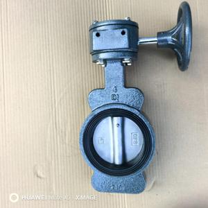 PTFE/VITON valvola a farfalla con aletta a ingranaggi completamente rivestita per industrie chimiche farmaceutiche a prova di corrosione resistente alle bolle - Product Image 6