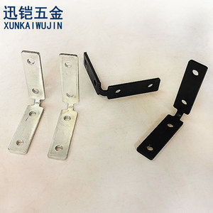 Support d'angle en acier Xunkai Wujin, épaisseur 3 mm, revêtement poudré, quincaillerie sans poignée pour portes et fenêtres - Product Image 2
