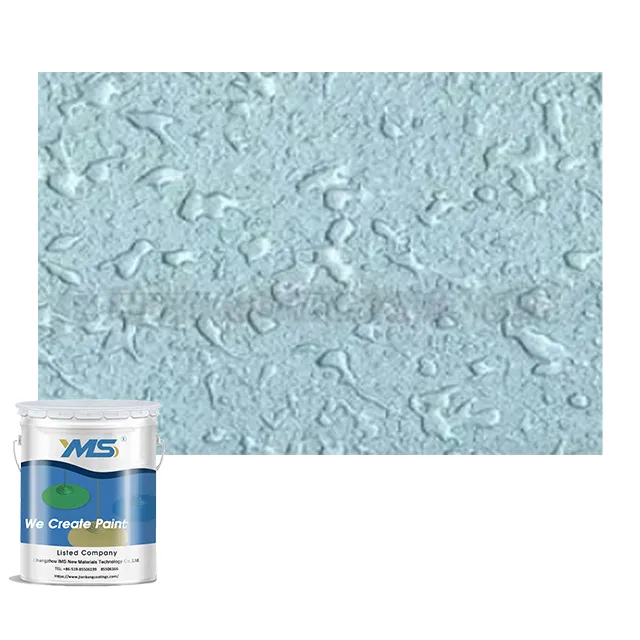 Contoh gratis B12-10 lukisan lateks Interior canggih dan seni dinding sarung tangan lapisan lateks YMS dapat dicuci cepat kering ramah lingkungan