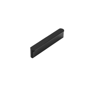 64mm Hole Pitch New Design Modern Aluminium Profile Matt Black <b>Kitchen</b> Cabinet Pull Handle for Drawer with Cheap Price - Product Image 2