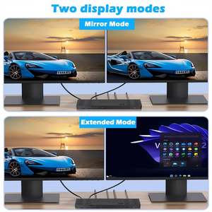 Elanby Black 2x2 Double Moniteur pour Commutateur KVM Contrôleur IR pour Résolution 3840x2400 2 Ports 2 Ordinateurs En Stock - Product Image 3