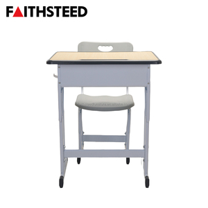 Envío Gratis, Material Metálico, Aulas de Secundaria, Colores Personalizados, Escritorios y Sillas para Aulas, Mesa de Estudio, Mesa Escolar - Product Image 5