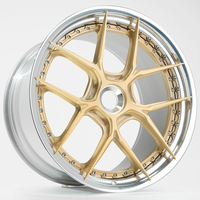 Jantes forgées bicolores YAGU Custom 2 pièces S101SC 20 21 22 23 24 pouces pour BMW M3 M4 G80 G82 Range Rover Benz Cullinan
