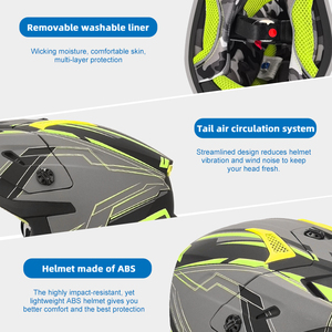 Casque de sport pour enfants certifié ECE/DOT, monocycle électrique, casque de moto, casque de motocross, casque de moto tout-terrain - Product Image 6