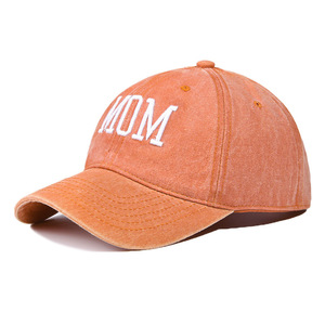 High Quality Customized Logo 3D Embroidery Sports Caps Sporty Street Style 6 Panel <b>Dad</b> <b>Hats</b> Washed Denim Cotton <b>DAD</b> MOM Style - Product Image 6