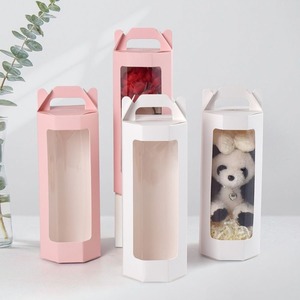 Caja de Papel Transparente Personalizada con Ventana para Exhibición de Productos, Empaque de Regalos y Uso Minorista - Product Image 4