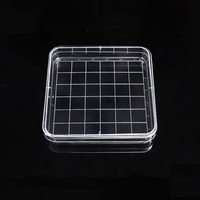 Beconbio PYM01 Perlengkapan Laboratorium Tutup Petri Dish Persegi Transparan Steril Berkualitas Tinggi PS Tebal Sekali Pakai 90mm 10pcs Per Kemasan 1
