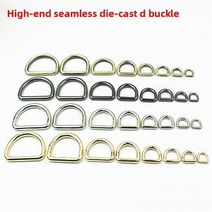 Accessoires pour sacs à main : Anneaux en D sans soudure en alliage de zinc moulé sous pression, composants de quincaillerie pour sacs à main, bandoulières, chaussures et vêtements - Product Image 2