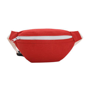 Bolsa de viagem esportiva para meninas, bolsa casual ajustável de cor lisa para viagem, bolsa de cintura ajustável para crianças - Product Image 4