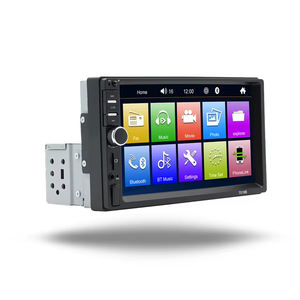 Autoradio Universel 7 Pouces avec Écran Tactile MP5, Bluetooth, Mirrorlink, Lumières Colorées, USB, FM et Stéréo Voiture 7018B - Product Image 2