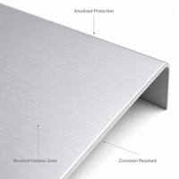 Caja de Aluminio 6061 Personalizada para Proyectos Electrónicos, Carcasa de Conexiones, Mecanizado CNC, Anodizado, Acabado Cepillado, Metal Resistente al Calor