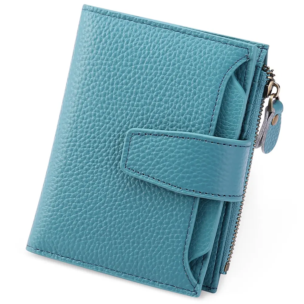 luxury short womens wallet compact wallet funky card holder wallet