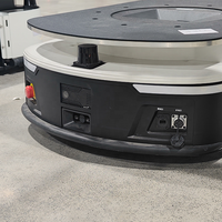 Robot de manutention AGV pour l'automatisation des entrepôts, navigation intelligente SLAM à double laser, 400 kg, logistique