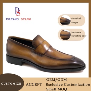 Nuevos Zapatos Dreamy Stark de Moda, Hechos a Mano, de Cuero Genuino con Acabado Pulido, Bicolor, Pintados a Mano, Cómodos, Sin Cordones, Transpirables, Ligeros, para Otoño - Product Image 6