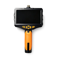 Detector de cableado subterráneo tipo ojo de serpiente con sonda impermeable de 5m, cámara HD LCD y localizador de ruinas y víctimas