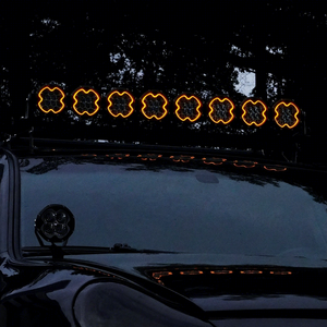 Barra de Luces LED Modular Enlazable Ámbar Súper Brillante de 42 Pulgadas y 12V para Portaequipajes de Techo, Compatible con Coche, Camión Todoterreno, Jeep, Barra de Focos <span class=keywords><strong>4X4</strong></span> - Product Image 1