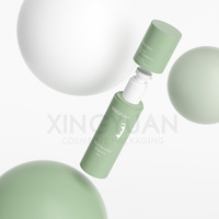Flacon pompe sans air en plastique 30ml/50ml/100ml à faible MOQ avec sérigraphie – Emballage cosmétique durable pour les soins de la peau