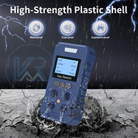 Détecteur de gaz portable 4-en-1 EX CO H2S O2 LEL avec écran LCD, alarme sonore et vibratoire, rechargeable par USB, usage industriel