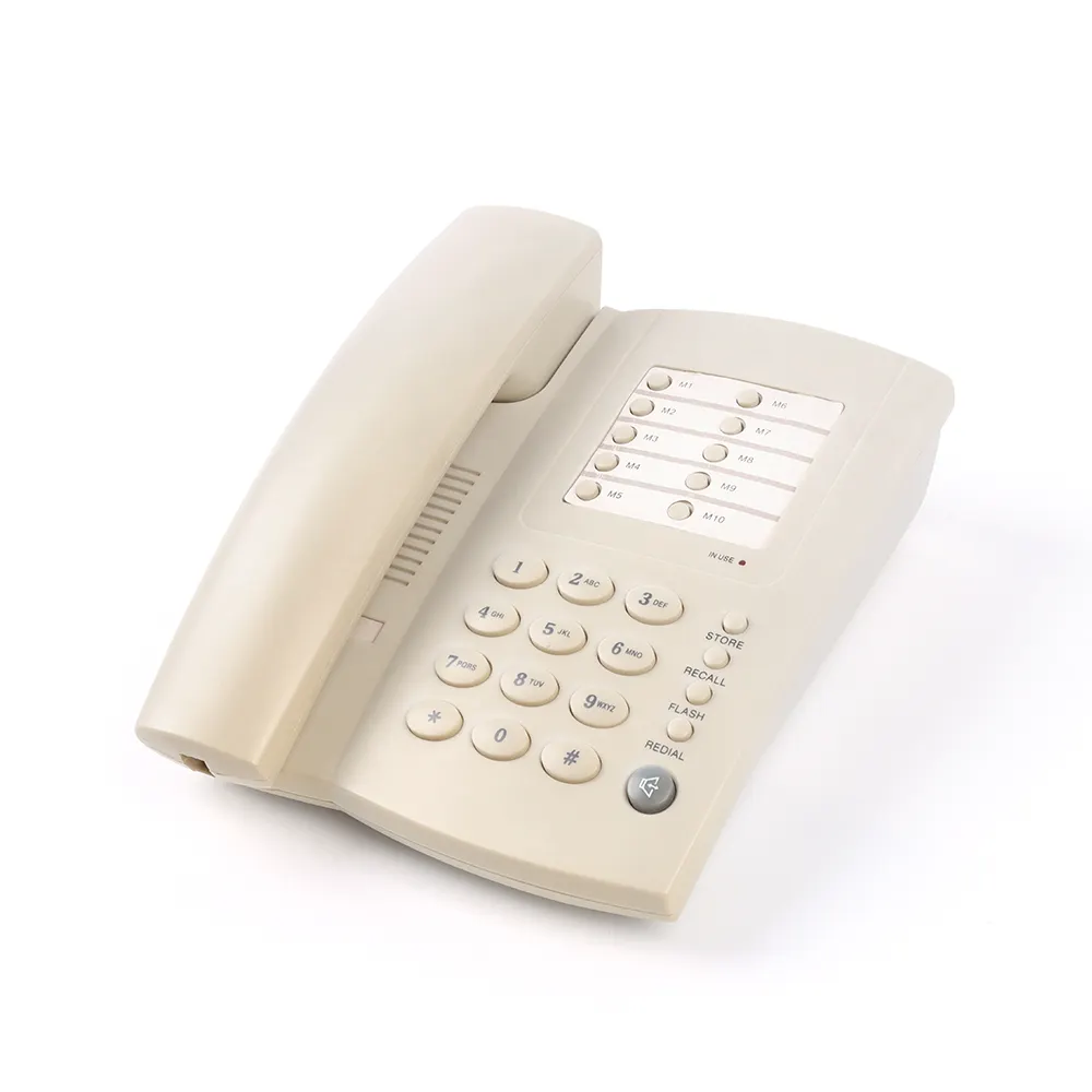 10 кнопок памяти офисный проводной телефон стационарный телефон Основной проводной телефон для офиса