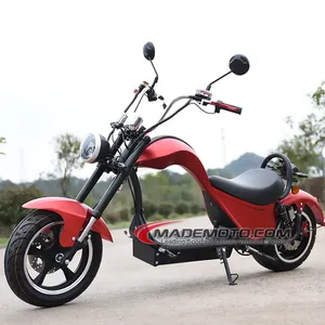 新しい良質のファッションチョッパーCitycocoスクーター1500ワット電動バイクバッテリー