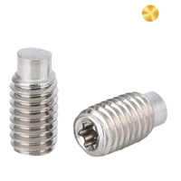 BESTYOU Chine Vente en gros Vis sans tête Torx personnalisées en acier C1022 Métrique M2.0-M24 Plaqué argent Tête hexagonale Vis OEM sur mesure