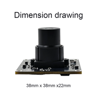 Module de caméra USB SC4210 2MP 1080P à faible luminosité (0,0001 Lux) avec WDR, vision nocturne couleur et reconnaissance faciale pour la sécurité intérieure