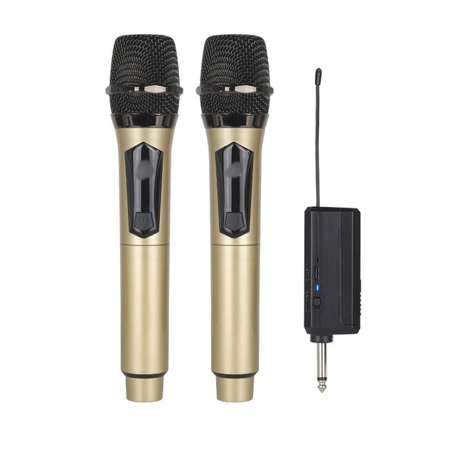 One.Two Professional Handheld Condenser Microphone Wireless Charging Home KTV Sound Card Stage Live Karaoke V Band.d